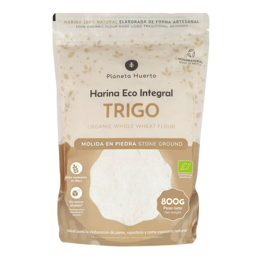 Farinha de Trigo Integral Eco Planeta Huerto 800 g