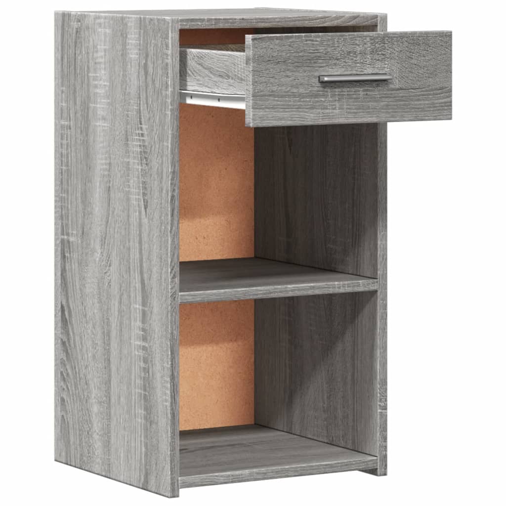 Mesitas Noche 2 Uds Madera Ingeniería Gris Sonoma 35x34x65 Cm_3