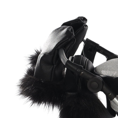 Manoplas Para Carro De Muñecas Gris_1