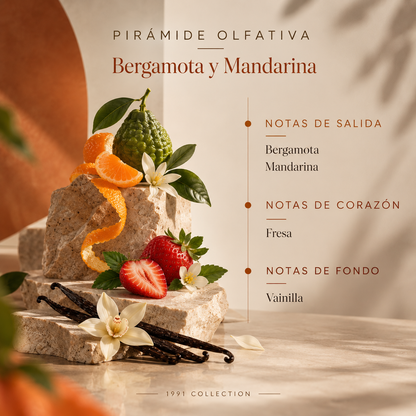 Ambientador Pulverizador Bergamota Y Mandarina | Aroma Cítrico Y Fresco | Fragancia Energética Y Revitalizante_3