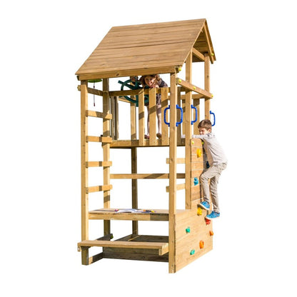 Parque Infantil Masgames Teide Xl Con Columpio Individual._5
