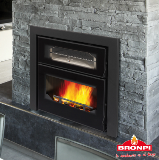 BRICOSOL HORNO DE LEÑA INSERTABLE FUNDICIÓN BRONPI MODELO EVEREST VISION_0