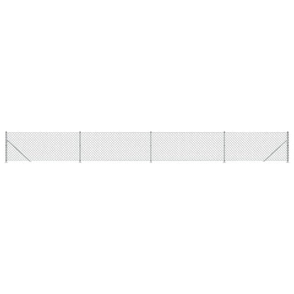 Cerca De Alambre Con Brida Plateada 1,1x10 M / Vetonek_2