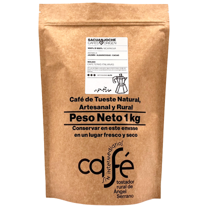 Cafe Sin Intermediarios Café Nicaragua Sacuanjoche Molido Italiana (moka) 1 Kg_0