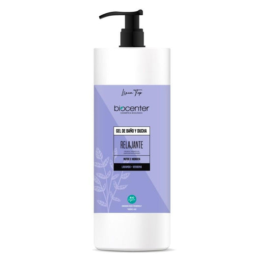 Gel de banho e duche relaxante Lavanda e Verbena TOP Biocenter 1l