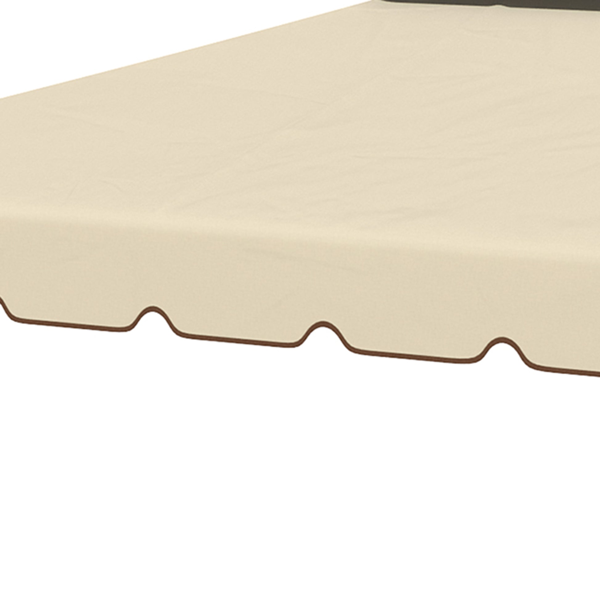 Outsunny Techo De Repuesto Para Cenador 3x3 M Con Doble Techo Beige_3