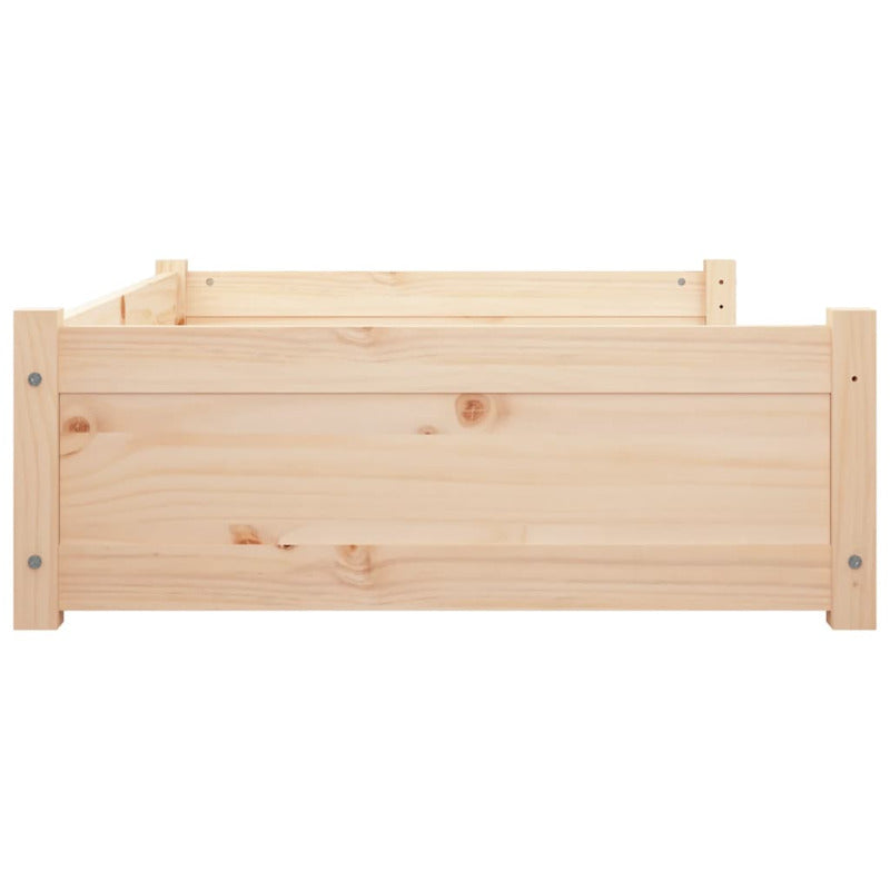Vidaxl Cama Para Perros Madera Maciza De Pino 105,5x75,5x28 Cm_5
