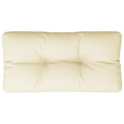 Vidaxl Cojín Para Sofá De Palets Tela Crema 70x40x12 Cm_5