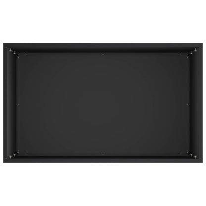 Macetero De Jardín Negro 40 X 30 X 75 Cm Acero Laminado En Frío_3