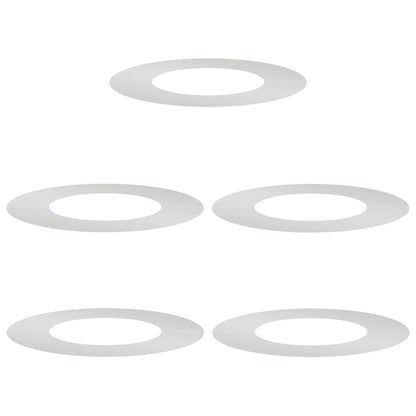 Adecuado Para Anillos De Árbol Plano 5 Uds. Plateado Ø40/70 Cm_0