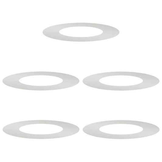 Adecuado Para Anillos De Árbol Plano 5 Uds. Plateado Ø40/70 Cm_0