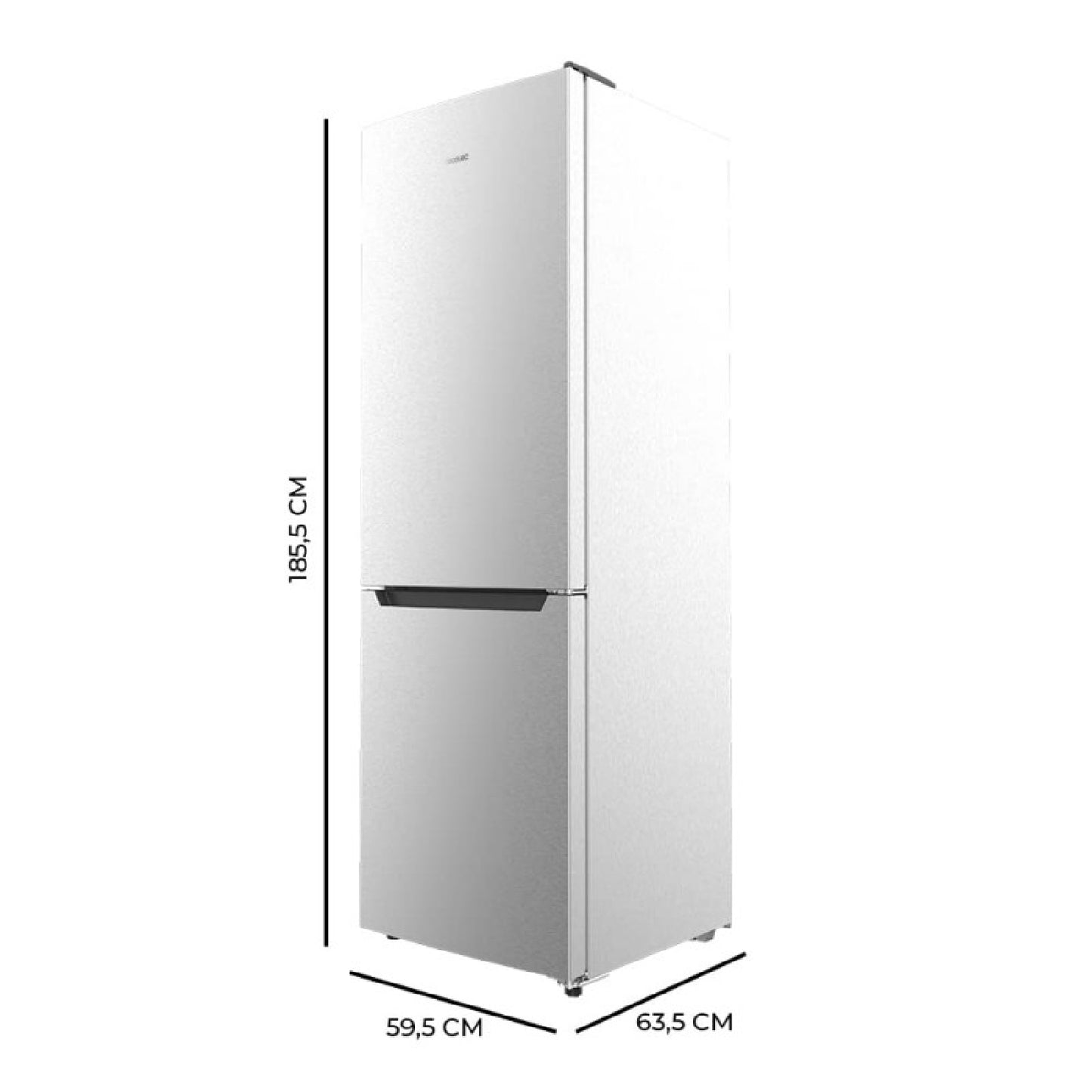 Cecotec Frigorífico Combi Bolero Coolmarket Combi 322 Inox E_1