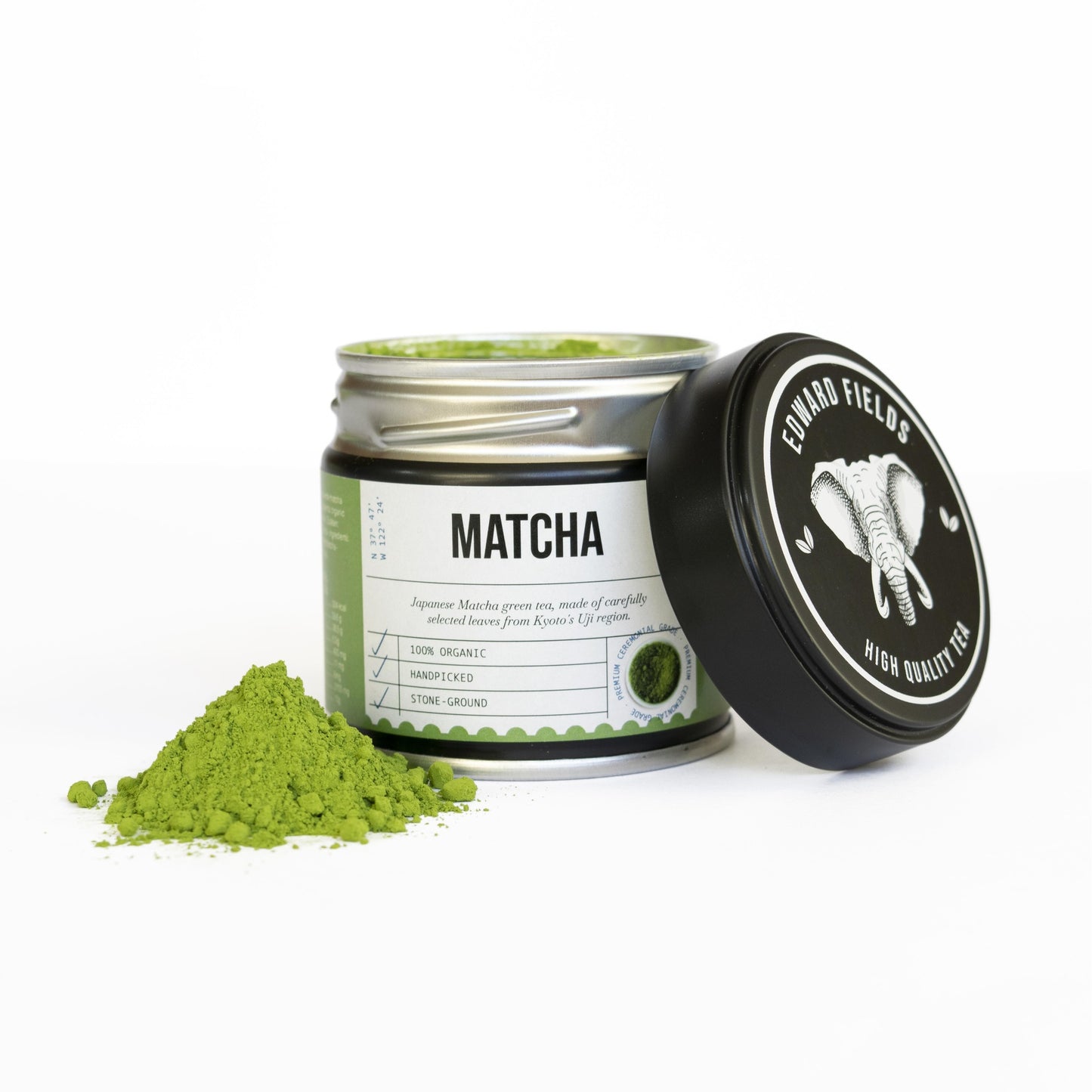 Matcha Cerimonial Japonês Imperial Orgânico Edward Fields 30 g