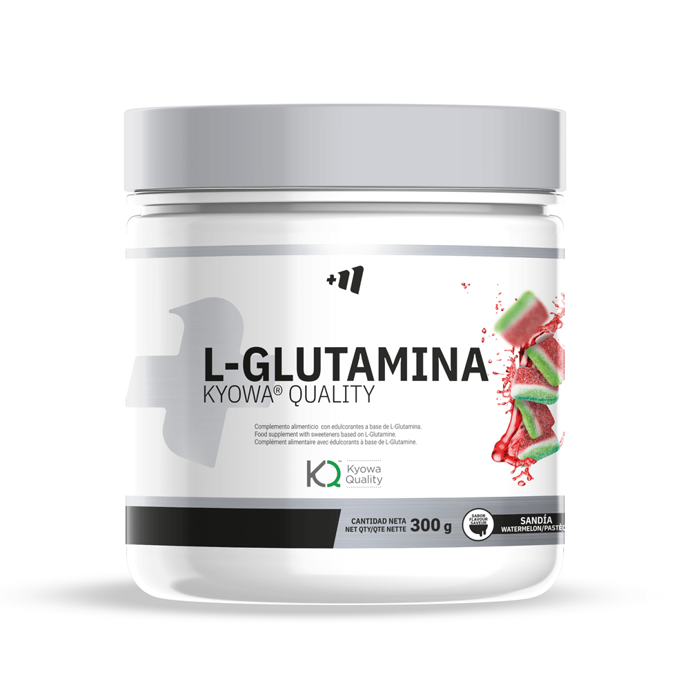 Glutamina Kyowa® - 300g - Sandias De Gominola - Ayuda A Reparar Las Células Desp - Masmusculo_0