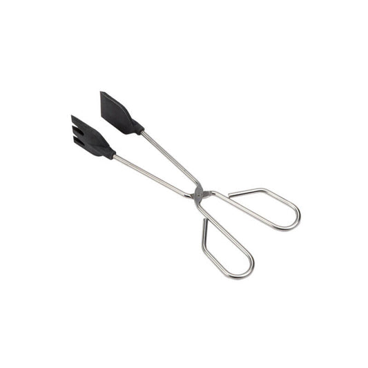 Pinzas De Cocina Con Pala De Silicona/inox. 30cm_0