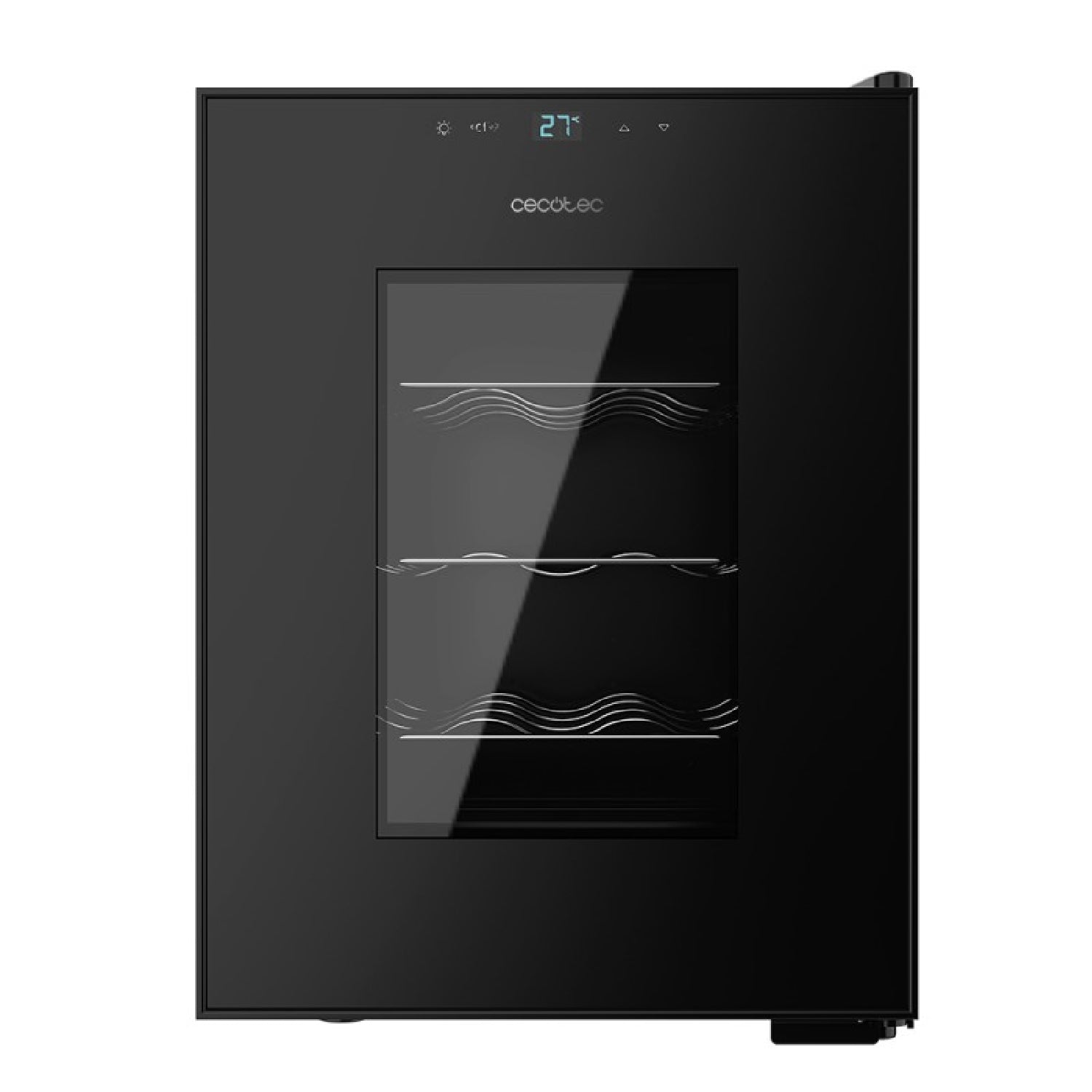 Vinoteca De 12 Botellas Bolero Grandsommelier 1220 Coolcrystal. 31 Litros, Sistema Termoeléctrico De Enfriamiento, Alto Rendimiento, Temperatura Reg_0