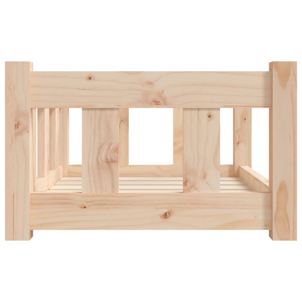Vidaxl Cama Para Perros Madera Maciza De Pino 55,5x45,5x28 Cm_4