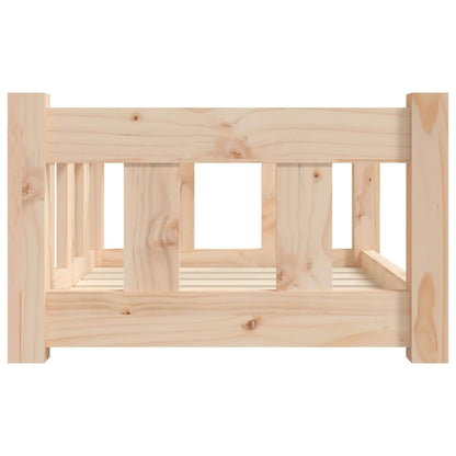 Vidaxl Cama Para Perros Madera Maciza De Pino 55,5x45,5x28 Cm_4