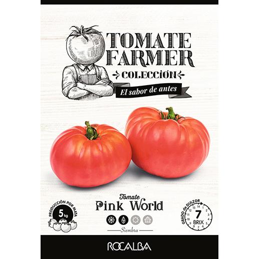 Sementes de tomate Pink World Collection