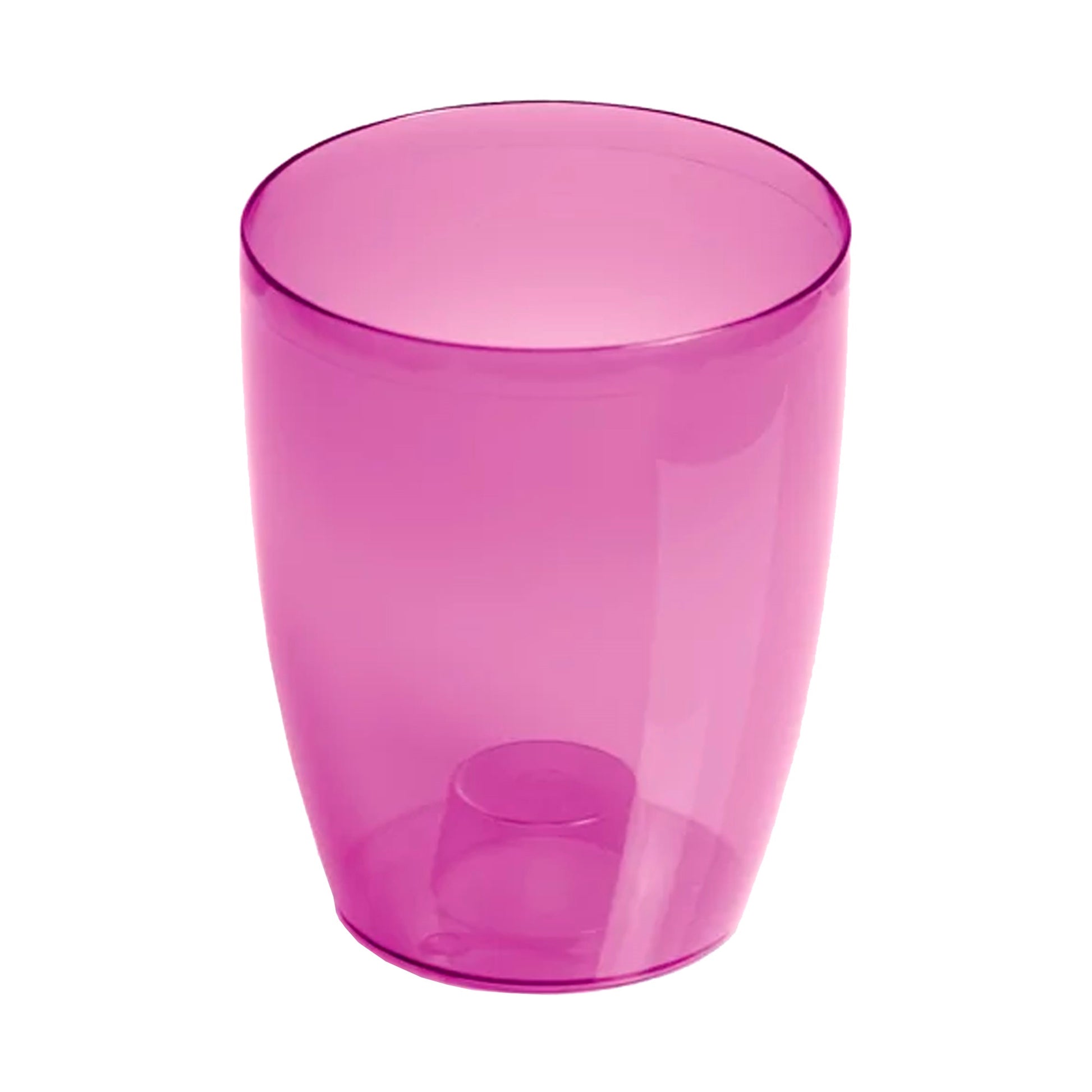 Maceta Coubi Orchid 1,5l., Dimensiones (mm) 132x132x160, Color Violeta Transparente