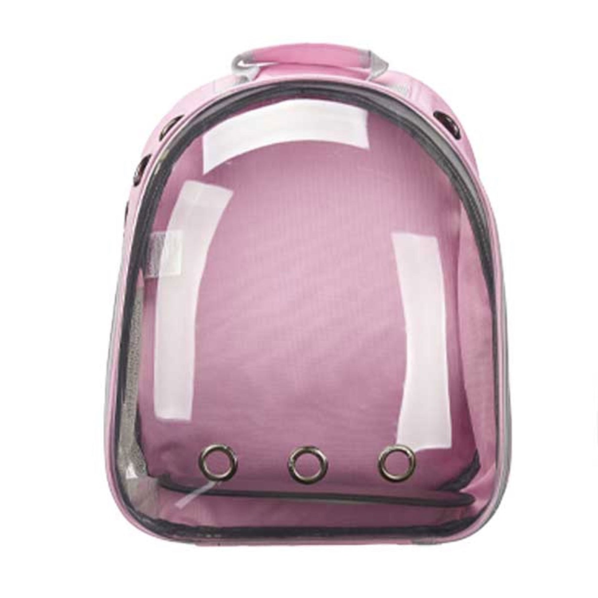Well Home - Mochila Para Transporte De Mascotas Rosa 33x43x26cm_2