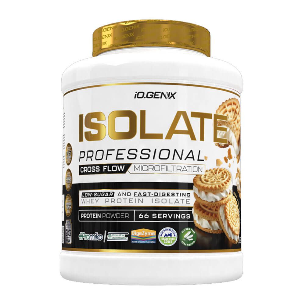 Isolate Profesional - 2kg - Cookies & Cream - Proteína De Aislado De Suero Isolate - Io.genix_0
