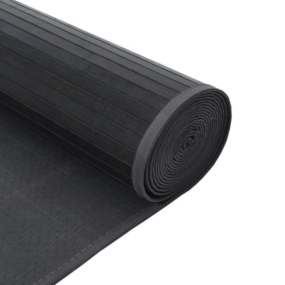 Alfombra Rectangular Bambú Gris 100x500 Cm / Vetonek_0