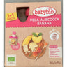 BabyBio Maçã, Damasco e Banana Biológicos Saquetas 4x90 g