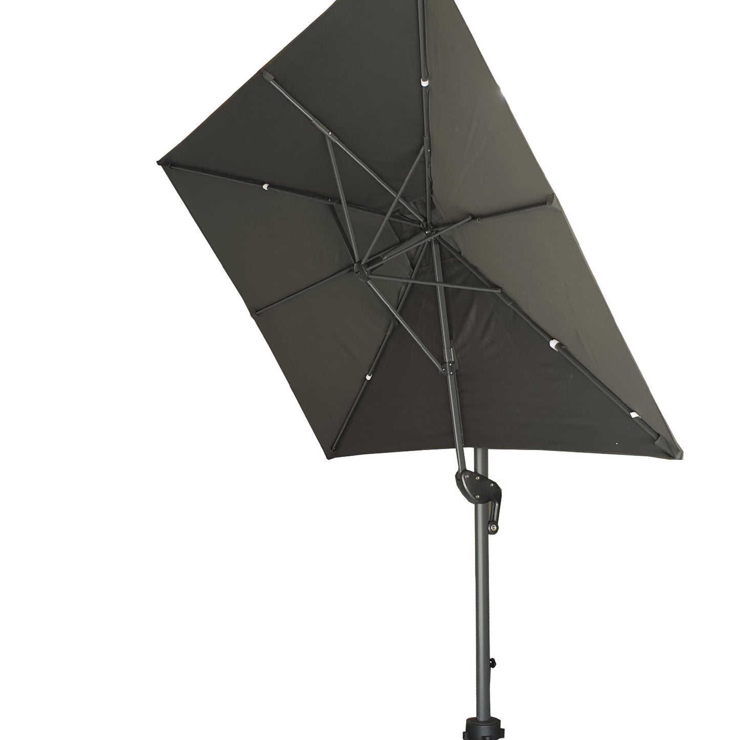 Tela Para Parasol De Exterior, Recambio Tela Para Parasoles De Edenjardi De Color Gris. Medidas 300x400 Cm_3