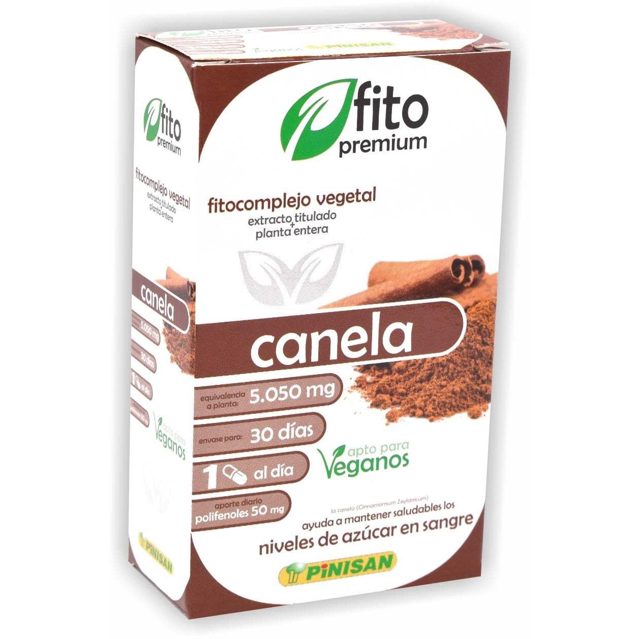 Fitopremium Canela 30 Cápsulas Pinisan