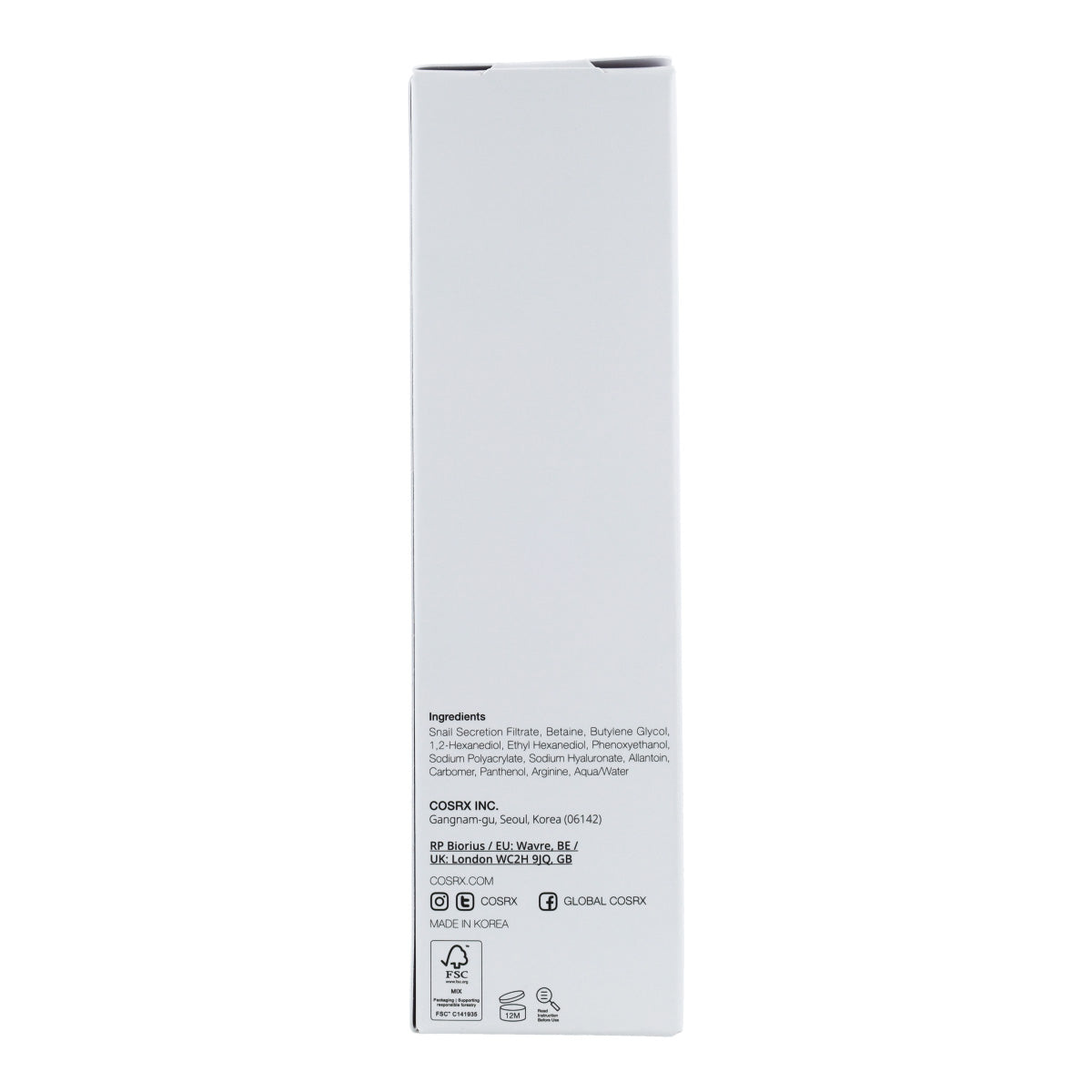 Esencia facial Advanced Snail 96 Mucin Power Essence COSRX 100 ml