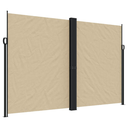 Vidaxl Toldo Lateral Retráctil Beige 220x1000 Cm_0