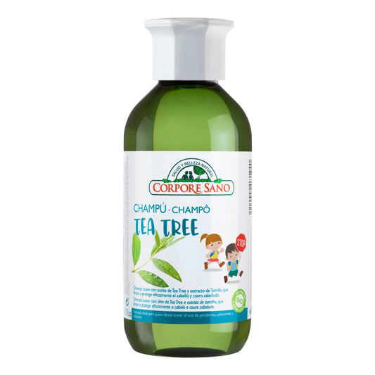 Champô escolar de melaleuca, com extrato de melaleuca e tomilho, Corpore Sano 300 ml