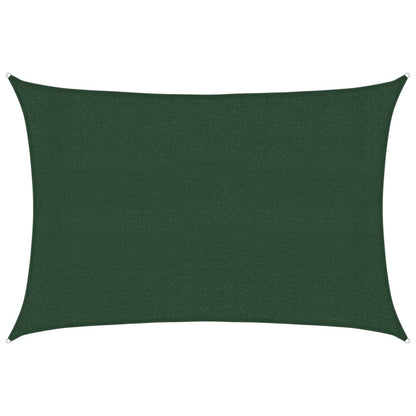 Toldo De Vela Verde Oscuro Hdpe 160 G/m² 3x4 M_0