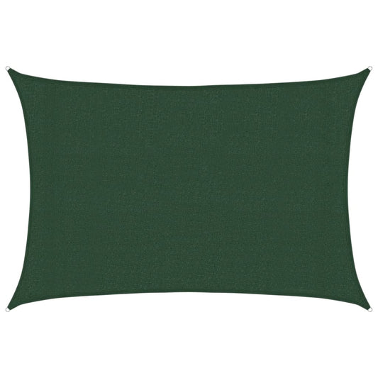 Toldo De Vela Verde Oscuro Hdpe 160 G/m² 3x4 M_0