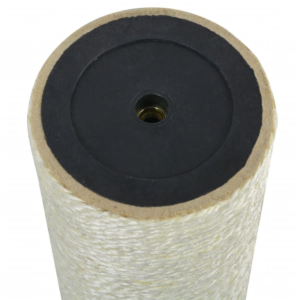 Vidaxl Poste Rascador Para Gatos 8x15 Cm 8 Mm Beige_1