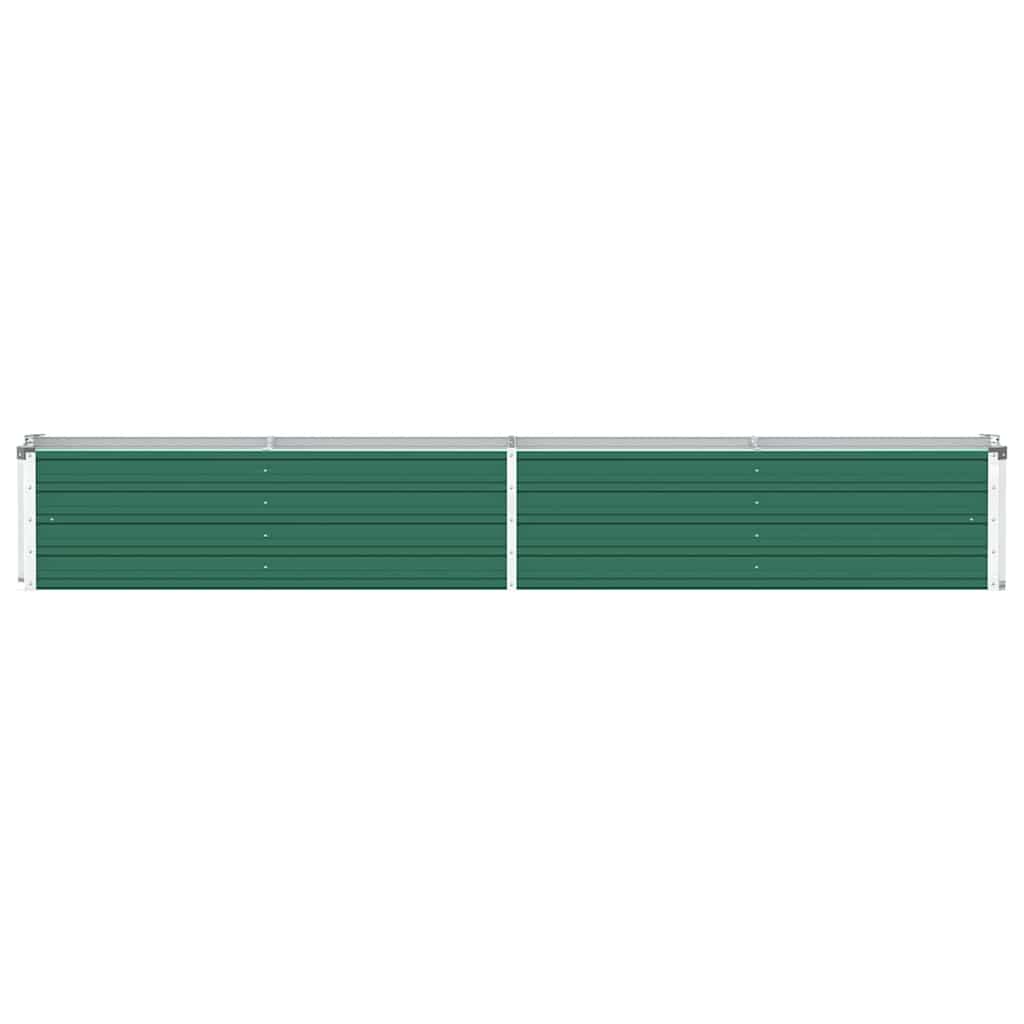 Arriate De Jardín De Acero Galvanizado Verde 320x40x45 Cm_3