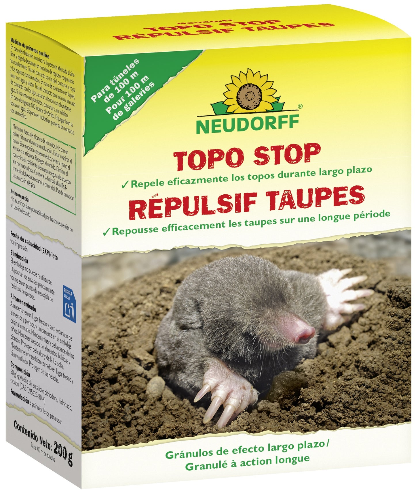 Repelente de Toupeiras Neudorff 200 g