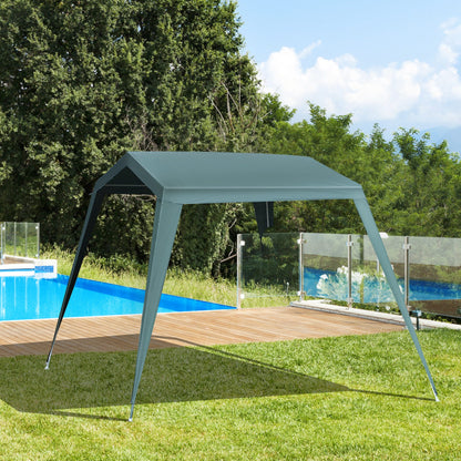 Outsunny Carpa Desmontable 330x240x215 Cm Carpa Pérgola De Jardín De Tubo De_1