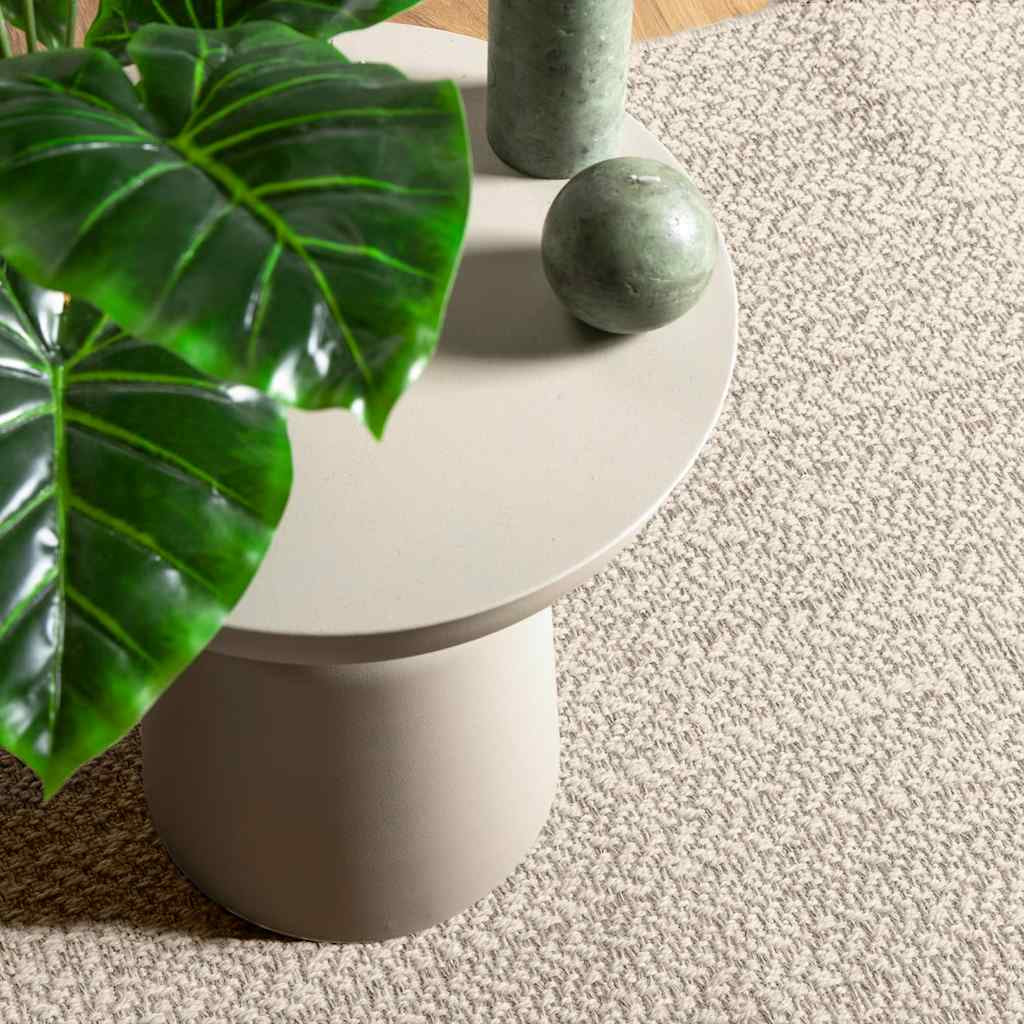 Vidaxl Alfombra Zizur Apariencia Yute Interior Exterior Crema_1