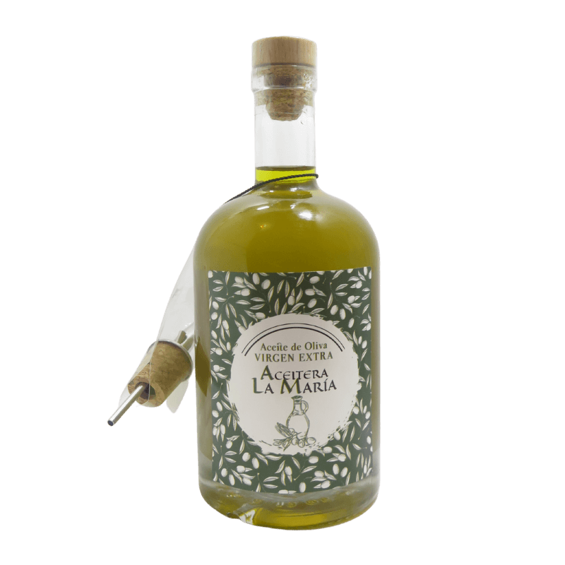 Aceite De Oliva Virgen Extra 50 Cl Cristal Con Vertedor Metálico Cosecha 2025-2026_0