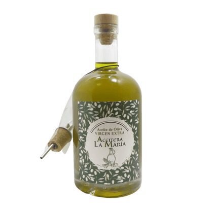 Aceite De Oliva Virgen Extra 50 Cl Cristal Con Vertedor Metálico Cosecha 2025-2026_0