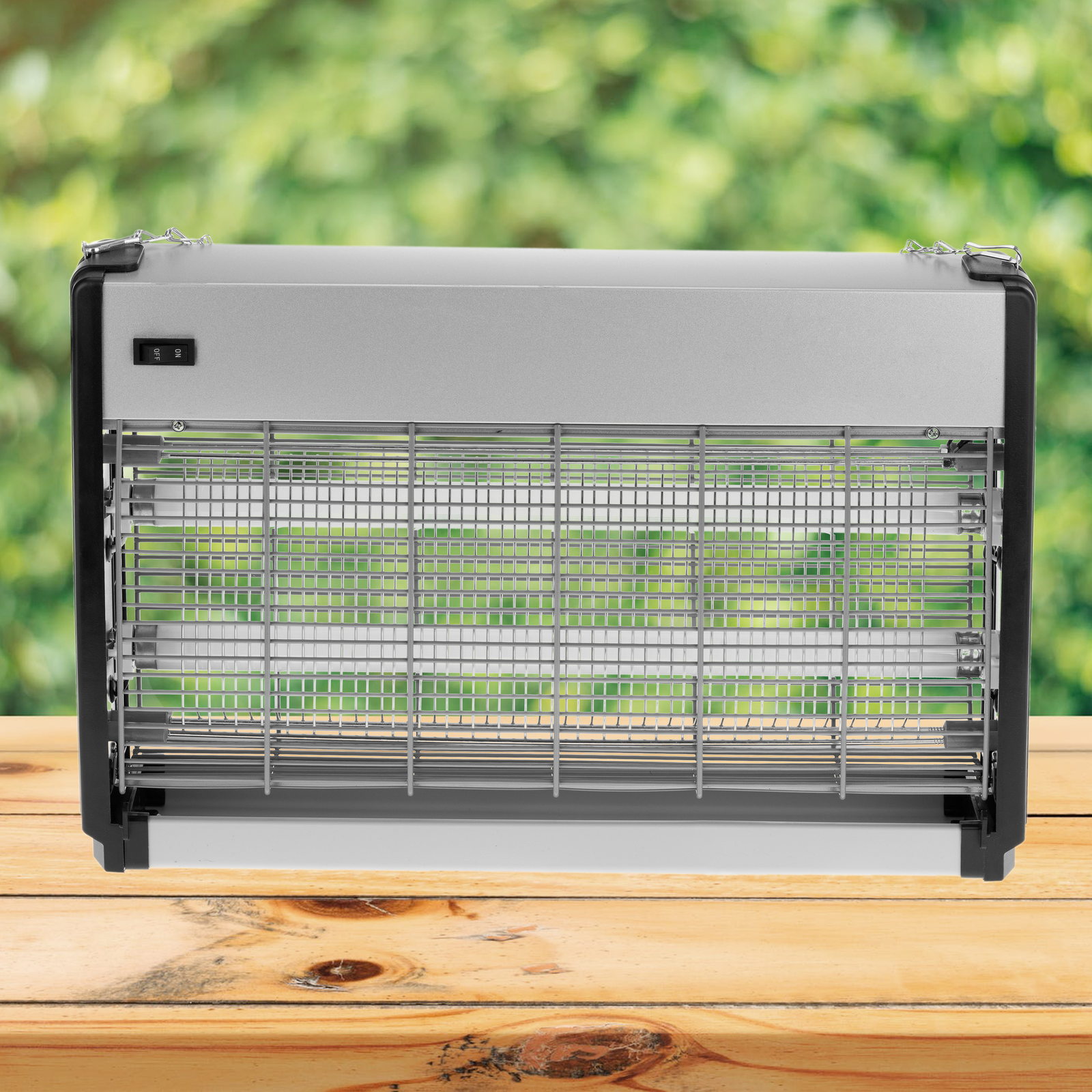 Mata Insectos Eléctrico Profesional De 2 Tubos 15w Uv 30w_2