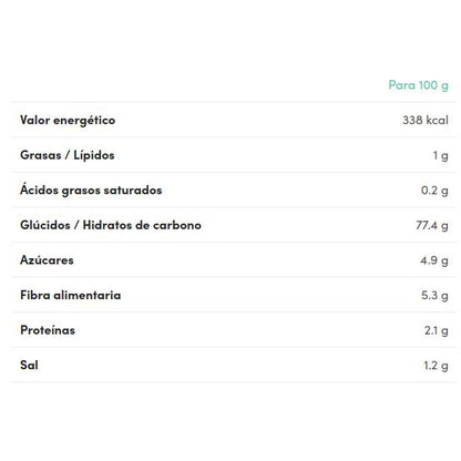 Farinha de rosca orgânica sem glúten Zealia 250 gr