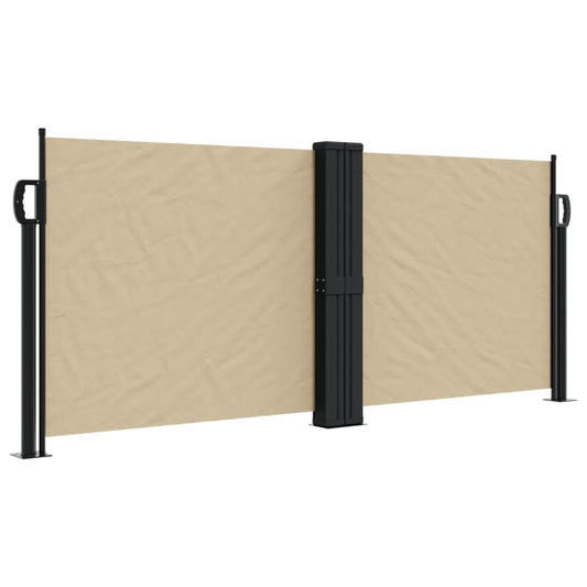 Vidaxl Toldo Lateral Retráctil Beige 100x1000 Cm_0
