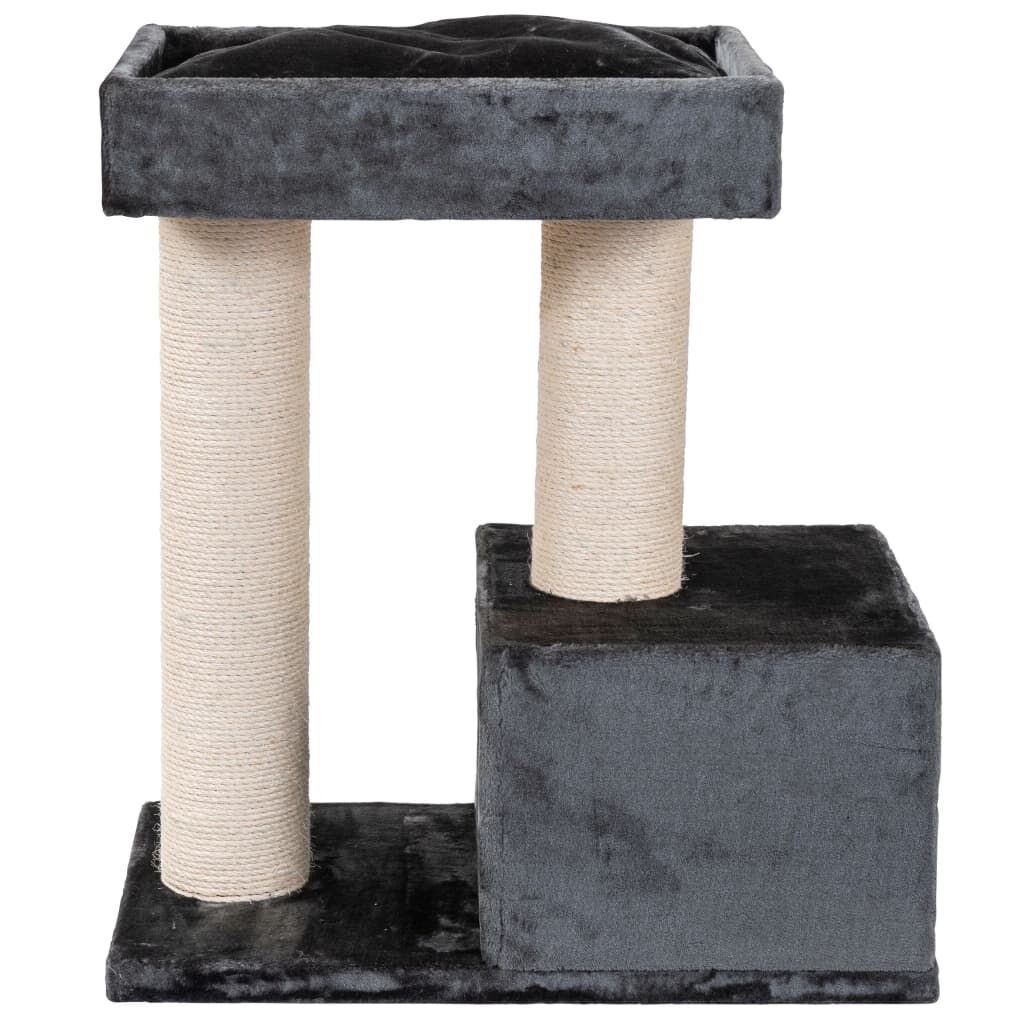 Quapas! Árbol Rascador Para Gatos Bandit Gris Oscuro 76x45x82 Cm_2