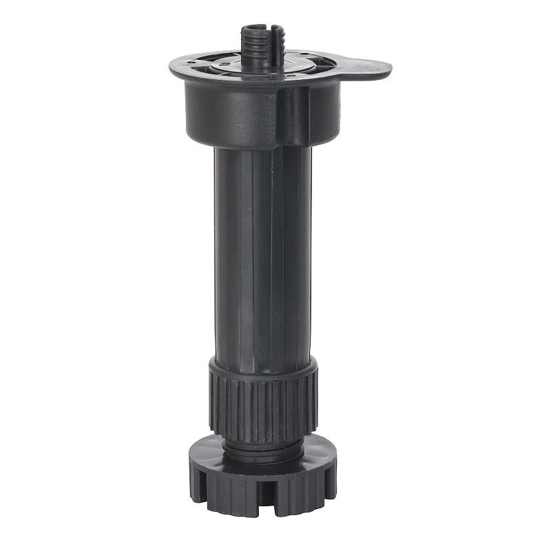 Pata Regulable Desmontable 13 / 20 Cm. Negro