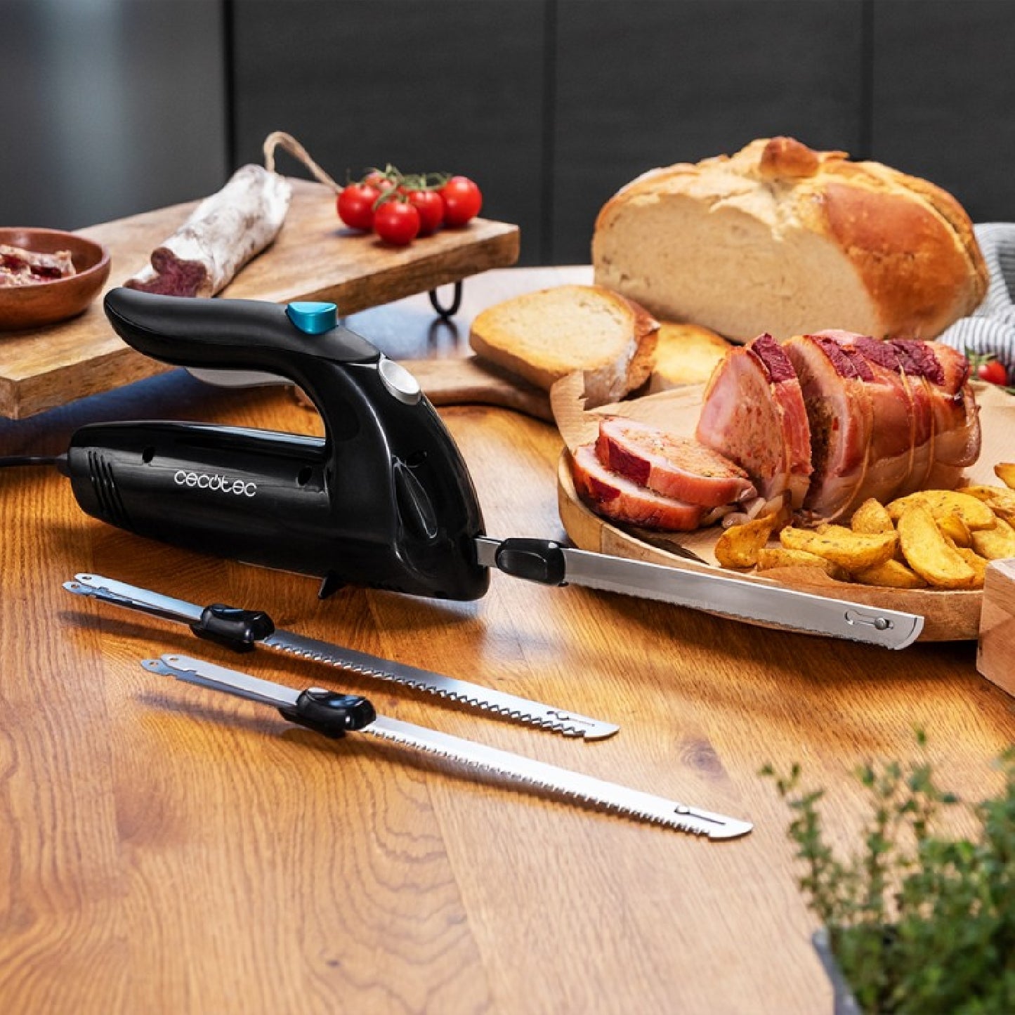 Cecotec Cuchillo Eléctrico Cuchillo Eléctrico Cut-eat 1800 Black_4