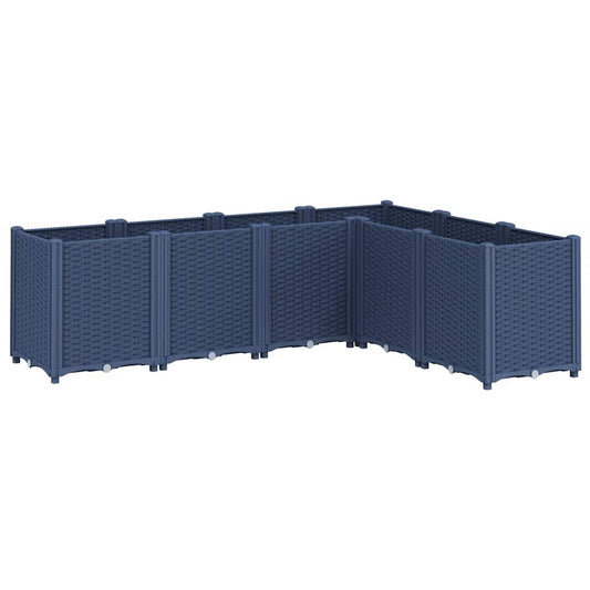 Jardinera Pp Azul Gris 160x120x53 Cm_0