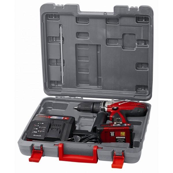 Kit de troca Einhell Power X TE-CD 18-2 Li-i Berbequim + Lixadora múltipla TE-OS 18 Li